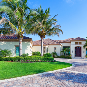 front of a house